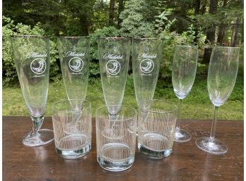 Collection Of Vintage Barware Glasses