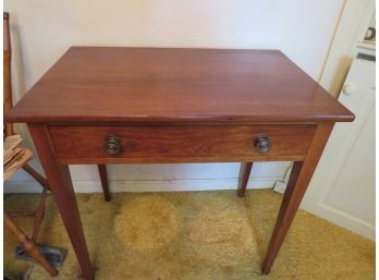 Shaker Style Side Table Drawer