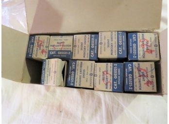 Box Of GE Silent Mercury Electrical Switches