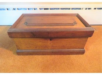 Vintage Oak Document Box