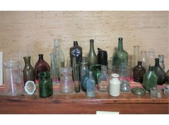Antique And Vintage Glass Bottles And Vases