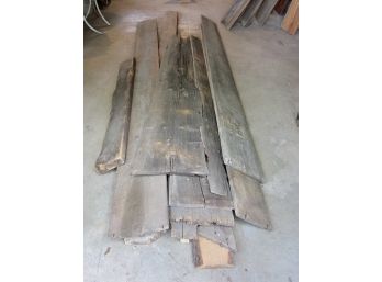 Large Lot Of Barn Board Cured Wood For Rustic Projects