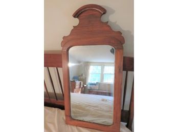 Vintage Wood Wall Mirror