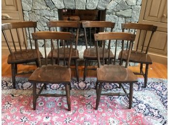 Heywood Wakefield Vintage  Six  Chairs