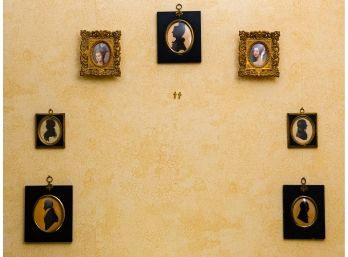 Miniature Silhouettes In Frames