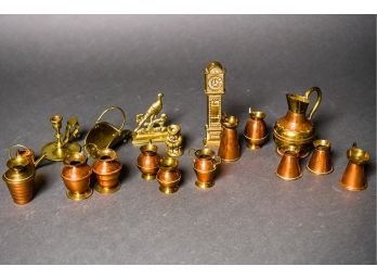 Miniature Copper & Brass Pieces
