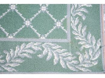 Custom Pale Green & Ivory Carpet By Stark