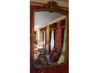 Victorian Style Gilded Mirror