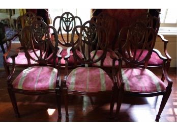 7 Vintage Mahogony Chairs