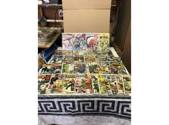 1970s+ Lot Of 40+ Comic Books MARVEL Bagged And Boarded In Exc Cond See Pics