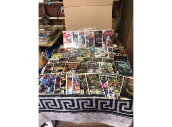 1980s+ Lot Of 50+ Comic Books DC - Marvel - Independent Bagged And Boarded In Exc Cond See Pics