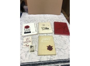 Lot Of Vintage High School Year Books - 1945 Verona - 1974/85 Kearny - 1984 Montclair
