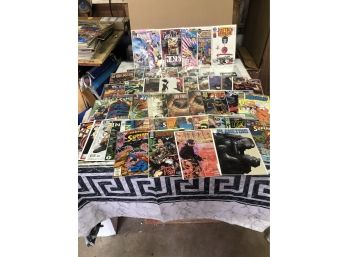 Lot Of 45+ Comic Books 1990s+ DC & Independent Bagged And Boarded In Exc Cond See Pics