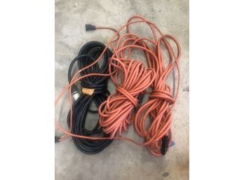 15lbs Of Extra Heavy Duty Outdoor Extension Cords Ready To Use Or Scrap