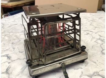 Vintage ELECTRIC TOASTER - 1925 ESTATE STOVE CO 4 Slice #177 Hamilton OH Swing In Excellent Working Condition