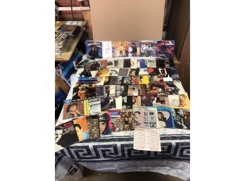 Lot Of 50+ Vintage 1950s-1980s Pictured Sleeve 45RPM Records In Very Good Condition - Prince - Bruce & More