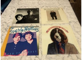 4 EVERLY BROTHERS 12' VINYL LP's Near MINT - STAR SPANGLED SPRINGER-BORN YESTERDAY-FABULOUS STYLE - SOUND