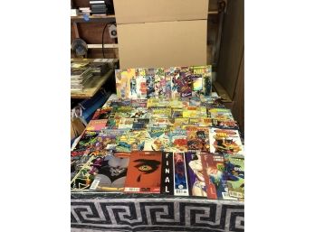 1980s+ Lot Of 50+ Comic Books HARVEY-MARVEL- DC Some Bagged And Boarded In VG Cond