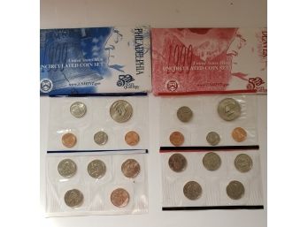 1999 Denver And Philadelphia Uncirculated Coin Sets