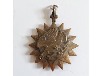 US Military Bravery In Arial Battle Medallion