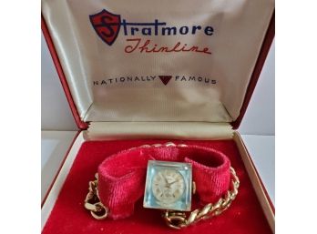 1957 Strathmore Novelty Watch In Box