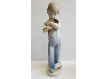 Lladro Young Boy Figurine