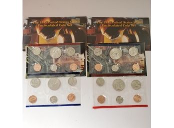 1995 US Mint Uncirculated Coin Sets