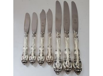 Gorham Sterling Silver Handle Knives