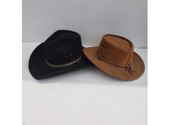 2 Western Cowboy Hats