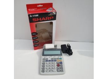El-1750v Sharp Electronic Printing  Calculator New In Box