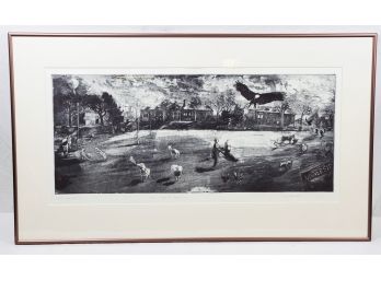 Framed And Matted James Boyd-Brent. Artist Proof Edition 15 'How I Imagine It' May 1, 2000