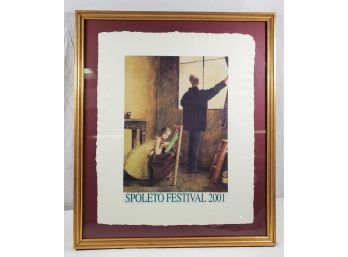 Spoleto Festival 2001 Professionally Framed Wall Art Print/Poster