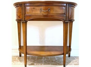 Console Table With Marquetry Detail