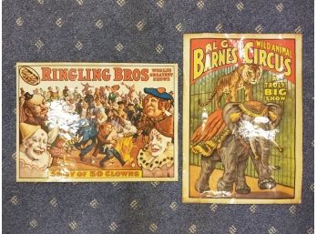 Vintage Ringling Bros. Advertisements