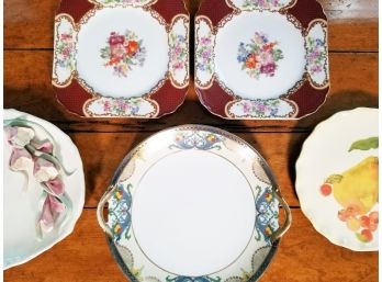 A Ceramic Serving Platter Assortment