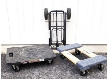 A Hand Truck And Dollies