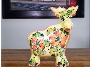 A Ceramic Cow