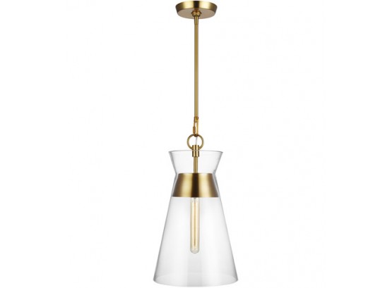 Burnished Brass Pendant Ceiling Light By Chapman And Myers