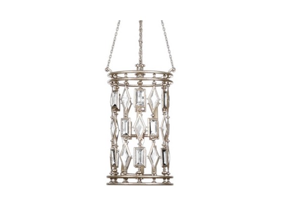 Encased Gems Lantern Chandelier By Fine Art Lamps - AS IS
