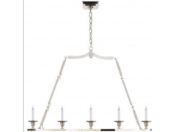 Flat Line Linear Chandelier By E.f. Chapman For Visual Comfort - AS IS