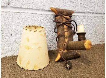 Avalanche Ranch Twig Sconce - Cord And Plug
