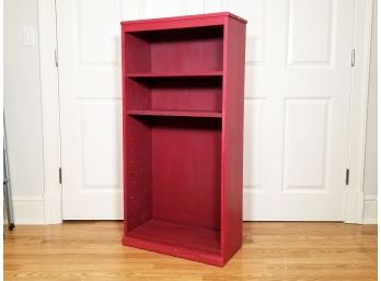 A Stained Pine Bookshelf