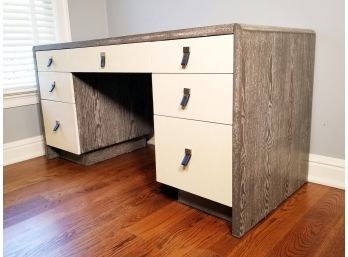 A Modern Reclaimed Wood Chest Of Drawers