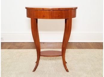 A Rich Italian Lacquered Pine Occasional Table