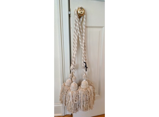 Double Decorative Tassels For Each Curtain - Best Suited For Heavy Drapes