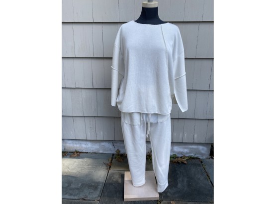 This European Brand “lotus Eaters” Asymmetric Sweater And Joger Pants