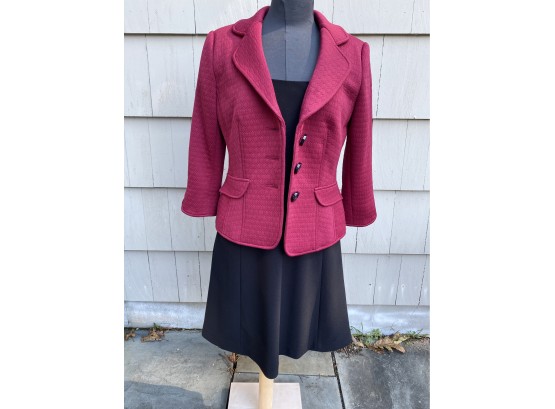 This Kay Unger Cocktail Dress And Blazer Retails For Over 300$