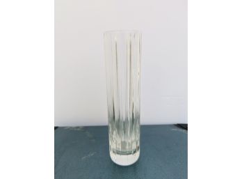 Baccarat Crystal Vase - A Single Red Rose Looks Great!!