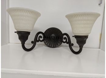 Decorative Double Wall Sconces  - Only One