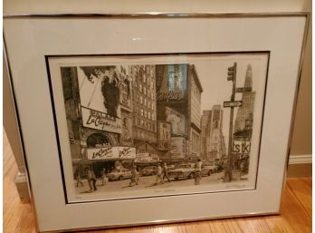 Elliot Engel 'Hello Broadway' Framed Print - NYC | Scarface | Nine | La Cage Aux Folles
